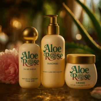 Aloe Rose KI Brand Design: Wie ich mit Aloe Rose eine Beauty-Marke mit Werbefilm entwickelt habe